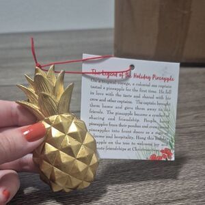 3/$16🎁Legend Of The Holiday Pineapple Ornament/ Gifts & Stocking Stuffers